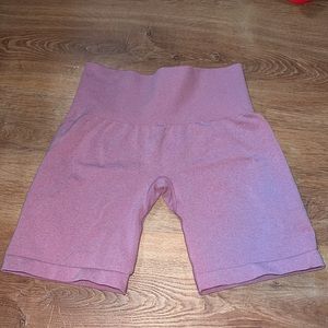 Pastel pink pro shorts. XS